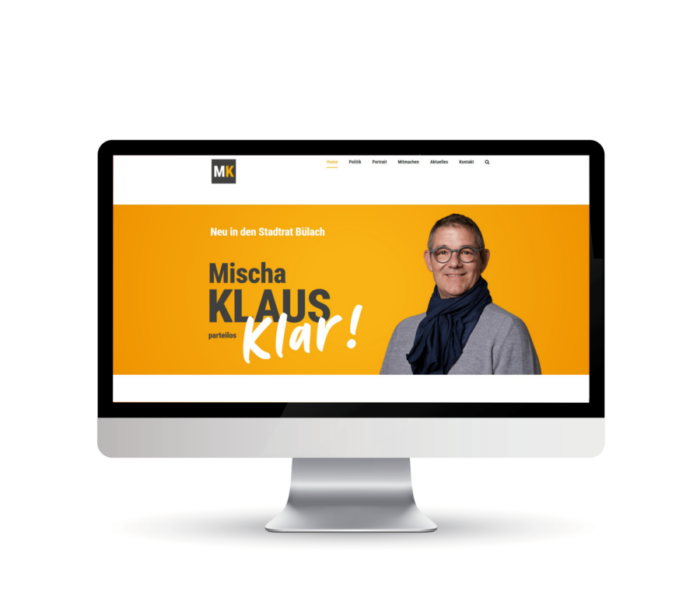 Website Mischa Klaus